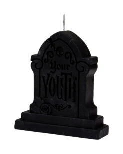 Your Youth Motiv Kerze KILLSTAR -Halloween Kostüme Rabatte killstar your youth moulded candle killstar your youth motiv kerze killstar wohndekor killstar accessoires gothic kerze grabstein kerze 54803 1