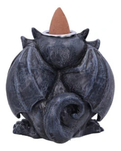 Kleiner Gargoyle Backflow Räucherkerzehalter 7,4cm -Halloween Kostüme Rabatte kleiner gargoyle backflow raeucherkegelhalter small gargoyle backflow incense burner 52437 03