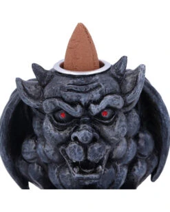 Kleiner Gargoyle Backflow Räucherkerzehalter 7,4cm -Halloween Kostüme Rabatte kleiner gargoyle backflow raeucherkegelhalter small gargoyle backflow incense burner 52437 05