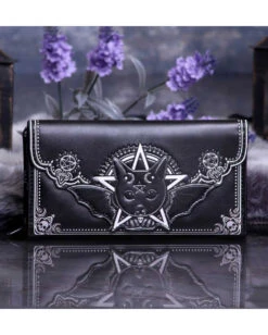 Malpuss Kult Cutie Geldbeutel 18,5cm -Halloween Kostüme Rabatte malpuss kult cutie geldboerse malpuss kult cutie geldbeutel gothic accessoire gothic geldbeutel 52787 07