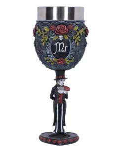 Mr Skelett Gothic Kelch 21 Cm