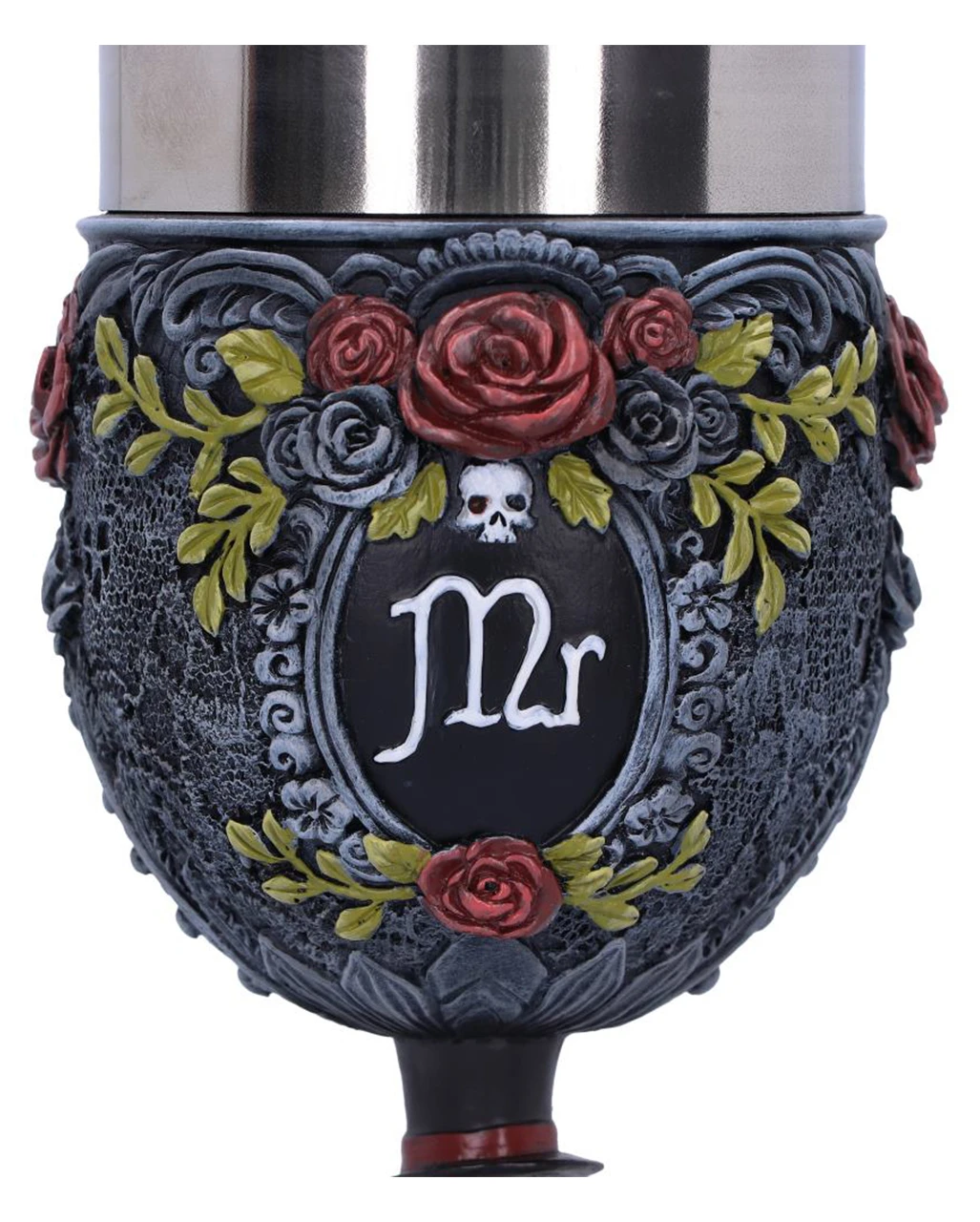 Mr Skelett Gothic Kelch 21 Cm 7 Mr Skelett Gothic Kelch 21 Cm – Bild 5