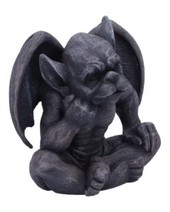 Nachdenklicher Gargoyle Mit Flügel 13cm 12 Nachdenklicher Gargoyle Mit Flügel 13cm -Halloween Kostüme Rabatte nachdenkender gargoyle mit fluegel thoughtful gargoyle with wings gothic deko fantasy deko 50991 04