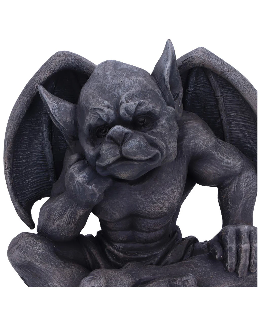 Nachdenklicher Gargoyle Mit Flügel 13cm 8 Nachdenklicher Gargoyle Mit Flügel 13cm – Bild 6