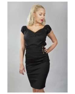 Burleska Nancy Bleistiftrock Schwarz