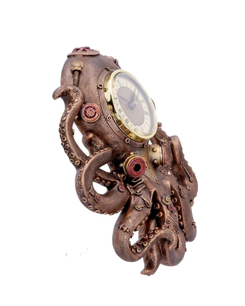 Octoclock Steampunk Oktopus Wanduhr 5 Octoclock Steampunk Oktopus Wanduhr – Bild 3