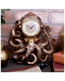 Octoclock Steampunk Oktopus Wanduhr 9 Octoclock Steampunk Oktopus Wanduhr -Halloween Kostüme Rabatte octoclock steampunk oktopus wanduhr gothic steampunk octopus wall clock steampunk deko 39304 4