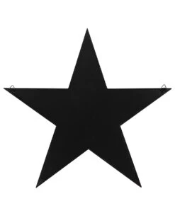 Schwarzer Pentagramm Spiegel 40cm -Halloween Kostüme Rabatte okkulter pentagramm spiegel black framed pentagram mirror gothic wohnaccessoire 51164 02