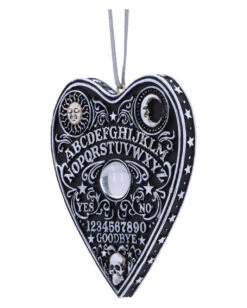 Hexenbrett Planchette Als Hängeschmuck 8,5cm -Halloween Kostüme Rabatte ouija board wahrsage planchette hexenbrett anhaenger spirit board haengeornament 53676 02