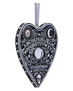 Hexenbrett Planchette Als Hängeschmuck 8,5cm -Halloween Kostüme Rabatte ouija board wahrsage planchette hexenbrett anhaenger spirit board haengeornament 53676 04