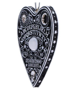 Hexenbrett Planchette Als Hängeschmuck 8,5cm -Halloween Kostüme Rabatte ouija board wahrsage planchette hexenbrett anhaenger spirit board haengeornament 53676 06