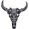 Hexenbrett Tierschädel Mit Hörnern -Halloween Kostüme Rabatte ouija brett tierschaedel hexenbrett tierschaedel spirit board animal skull with horns 51019 01