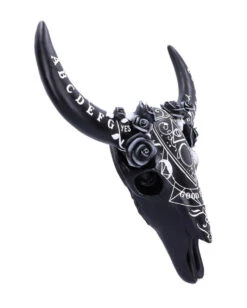 Hexenbrett Tierschädel Mit Hörnern -Halloween Kostüme Rabatte ouija brett tierschaedel hexenbrett tierschaedel spirit board animal skull with horns 51019 03