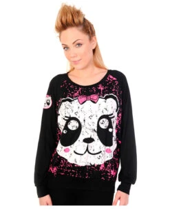 Punk Shirt Panda