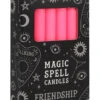 Pinke "Freundschaft" Hexenkerzen 12 St. -Halloween Kostüme Rabatte pinke freundschaft zauberkerzen pinke freundschaft hexenkerzen pink friendship spell candles 53140 01