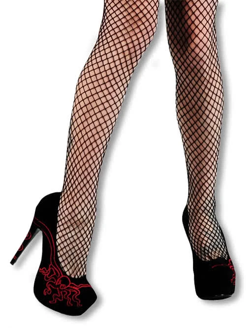 Samt Pumps Mit Stickerei 4 Samt Pumps Mit Stickerei – Bild 2