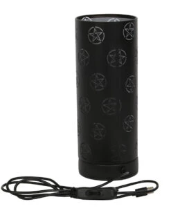 Schwarze Pentagramm Elektr. Duft Lampe -Halloween Kostüme Rabatte schwarze elektr pentagramm aroma lampe black electric pentagram aroma lamp gothic duftlampe 53275 02