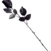 Schwarze Kurzstielige Rose 1 Schwarze Kurzstielige Rose -Halloween Kostüme Rabatte schwarze rose als kostuemzubehoer schwarze seiden rose halloween tischdeko 18251 1