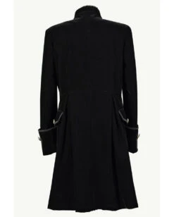 Schwarzer Samt Gothic Herren Mantel Aristokrat -Halloween Kostüme Rabatte schwarzer gothic aristokrat samt mantel gothic mantel black velvet mens coat gothic mode 54366 07