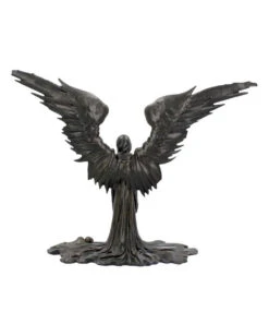 Engel Der Schwarzen Schatten Figur -Halloween Kostüme Rabatte schwarzer schattenengel figur angel of death figurine gothic deko engel des todes figur 39269 04