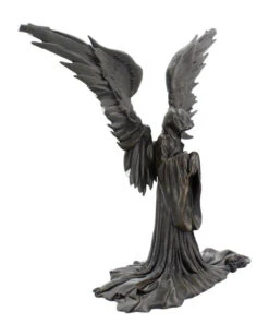 Engel Der Schwarzen Schatten Figur -Halloween Kostüme Rabatte schwarzer schattenengel figur angel of death figurine gothic deko engel des todes figur 39269 06