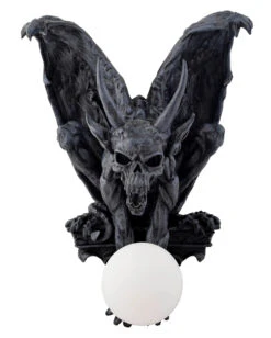 Sitzender Gargoyle Mit Flügeln Wandlampe