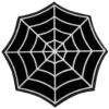 Schwarzweißer Spinnennetz Teppich 2 Schwarzweißer Spinnennetz Teppich -Halloween Kostüme Rabatte spinnennetz teppich spiderweb rug halloween deko gothic deko 50719 011