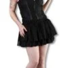 Spitzentop Mit Glitzerschnallen -Halloween Kostüme Rabatte spitzentop mit glitzer schnallen gothic oberteil gothic top burleska alchemy top go1902