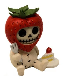 Furrybones Figur Klein - Strawberry 8 Furrybones Figur Klein - Strawberry -Halloween Kostüme Rabatte strawberry furrybones figur furrybones sammelfigur skelettfigur 38753 04