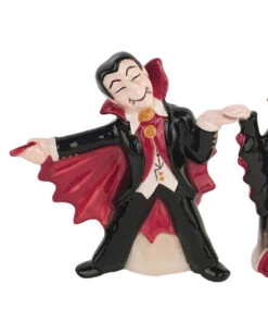 Tanzendes Vampir Pärchen Salz & Pfefferstreuer -Halloween Kostüme Rabatte tanzendes vampir paar salz und pfefferstreuer dancing vampire couple salt and pepper set halloween deko und homeware 54643