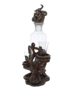 Oktopus Temptation Flaschen & Schnapsglashalter 40cm -Halloween Kostüme Rabatte tentacle temptation flaschen und schnapsglashalter tentacle temptation bottle and shot glass holder 03