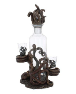 Oktopus Temptation Flaschen & Schnapsglashalter 40cm -Halloween Kostüme Rabatte tentacle temptation flaschen und schnapsglashalter tentacle temptation bottle and shot glass holder 05
