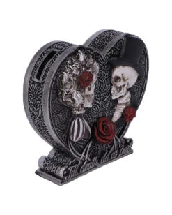 Gothic Skelett Liebespaar Spardose 17,1cm 11 Gothic Skelett Liebespaar Spardose 17,1cm -Halloween Kostüme Rabatte till death to us part spardose gothic skelett spardose gothic victorian money box halloween und gothic geschenkartikel 52474 4