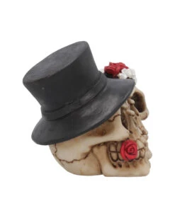 Forever Hochzeitspaar Totenschädel Deko -Halloween Kostüme Rabatte together forever hochzeitspaar skull deko halloween und gothic deko bridal skull decor 50988 4