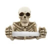 Skelett Toilettenpapierhalter -Halloween Kostüme Rabatte toilettenpapierhalter mit skelett klopapierhalter skelett toiletpaper holder skeleton 27478