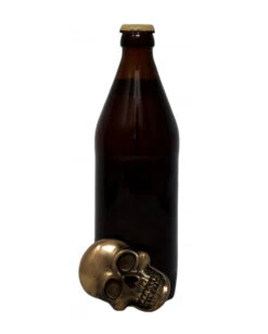 Magnetischer Totenschädel Flaschenöffner -Halloween Kostüme Rabatte totenkopf flaschenoeffner bottle opener with skull gothic tischdeko 27819 03