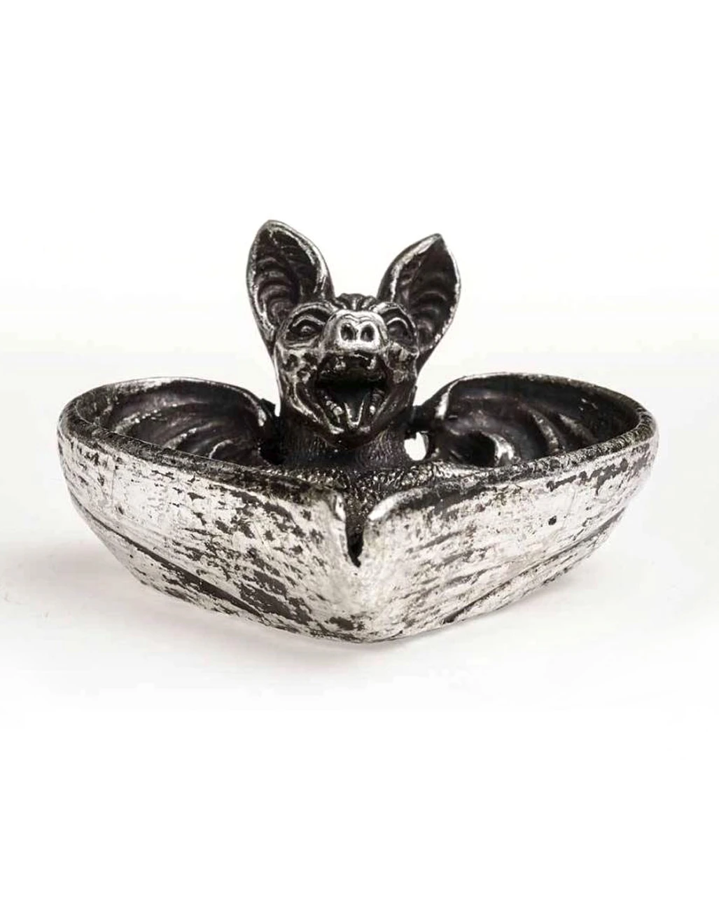Fledermaus Mit Vampirzähnen Schmuckschale 9cm 5 Fledermaus Mit Vampirzähnen Schmuckschale 9cm – Bild 3