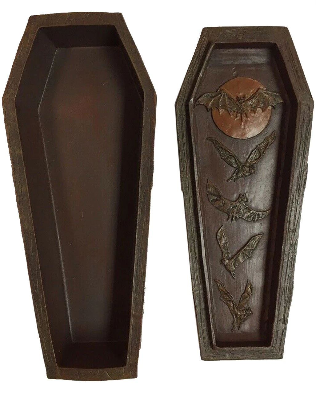 Braune Vampir Sarg Schatulle 4 Braune Vampir Sarg Schatulle – Bild 2