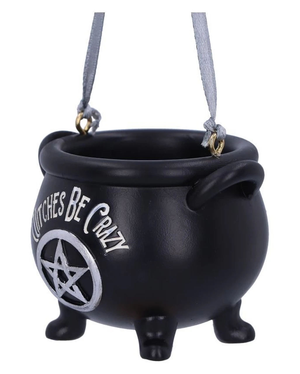 Hexen Sind Verrückt Hänge-Ornament 6cm 4 Hexen Sind Verrückt Hänge-Ornament 6cm – Bild 2